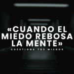 Libro Cuando el miedo rebosa la mente por Jesús Corrales Ríos.